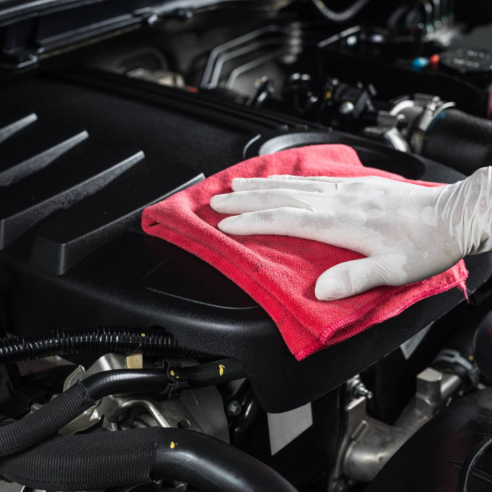 Cleaning engine bay