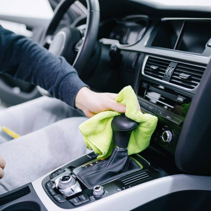 Cleaning car interior