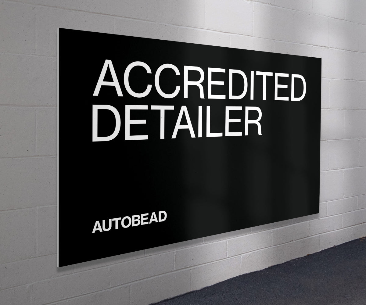 Wall Sign - Accredited Detailer