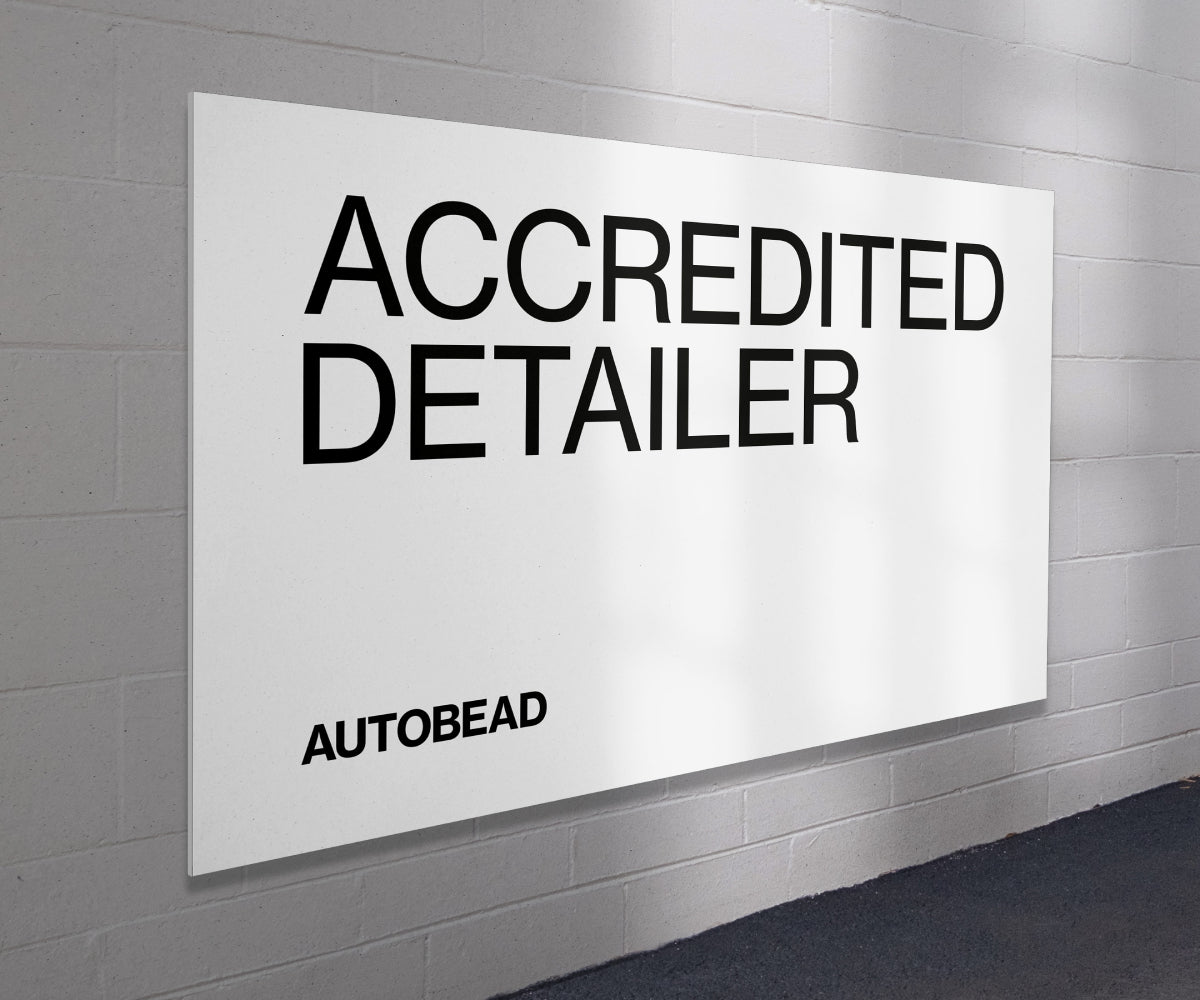 Wall Sign - Accredited Detailer