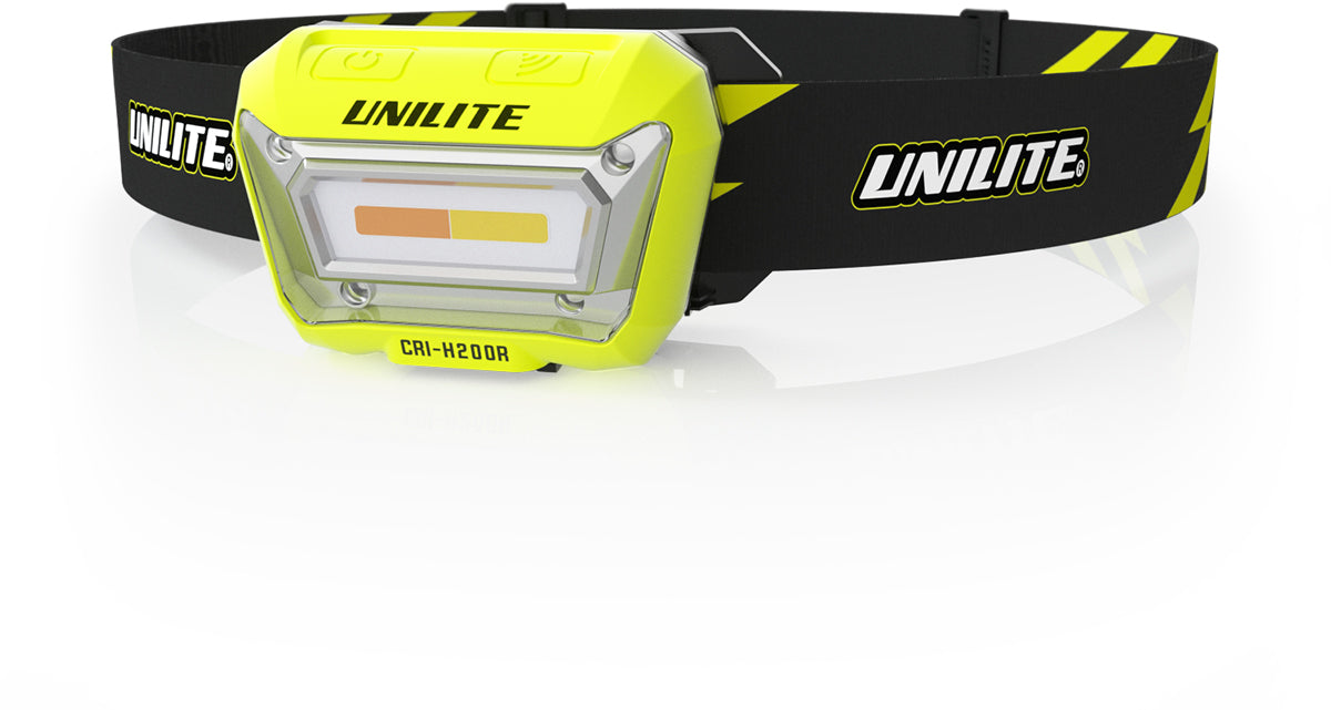 Unilite CRI-H200R LED Detailing Head Torch